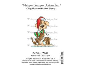 Whipper Snapper Cling Stamp 4 inch X6 inch Wags