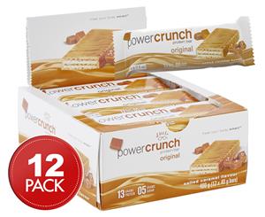 12 x Power Crunch Protein Bar Salted Caramel 40g