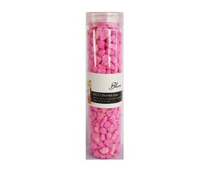 1pce Pink 650g Tube of 1-2cm Coloured Rocks Gravel for Home Decor - Pink