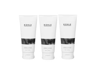 3 x KOHLE Charcoal & Coconut Whitening Toothpaste