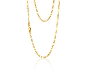 9ct Yellow Gold 45cm Curb Chain