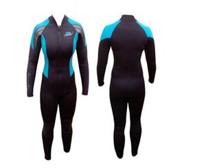 Adrenalin Ladies 5mm Reversable Diving Steamer Wetsuit - Blue