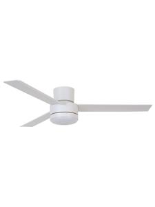 Bayside Lagoon 132cm 3 Blade CTC Fan and Light in White