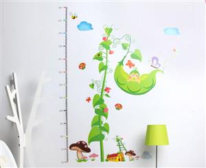 Beanstalk Height Chart Wall Decal/Sticker