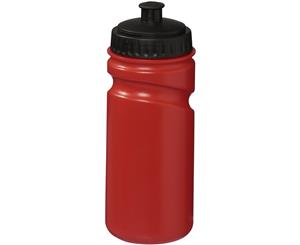 Bullet Easy Squeezy Sports Bottle (Solid Black/Red) - PF2050