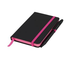 Bullet Noir Edge Notebook (Black/Pink) - PF2741