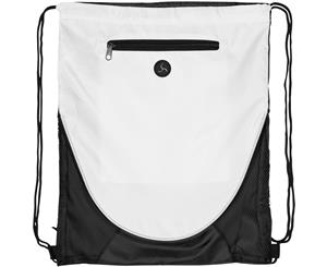 Bullet The Peek Drawstring Cinch Backpack (White) - PF1352