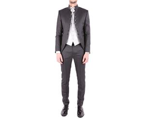 CARLO PIGNATELLI MEN'S GREY ACETATE SUIT