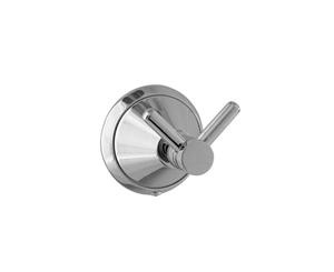 Chrome Kirra Plus Double Robe Hook