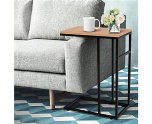 Coffee Side Table Laptop Desk Bedside Sofa End Tables Wooden Metal Frame