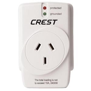 Crest MSP1 Single Outlet with Surge Suppression