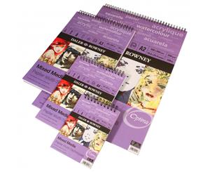 Daler-Rowney Mixed Media Spiral Pad 250gsm - A5 30 sheets