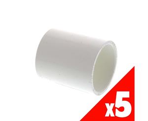 Dura Joiner PVC 40mm Pressure Pipe Fitting Plumbing Water 5 PACK