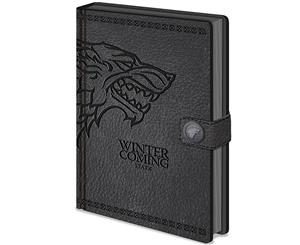 Game Of Thrones Stark Premium Notebook (Grey) - TA281