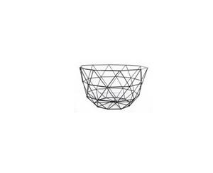 Geometric Storage Basket (Black) - GG1591