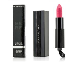 Givenchy Rouge Interdit Satin Lipstick # 21 Rose Neon 3.4g/0.12oz