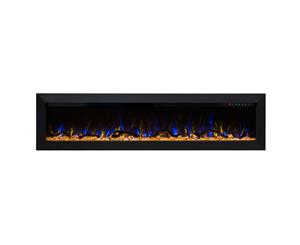 Herman 1500W 72 inch Recessed / Wall Mounted Electric Fireplace