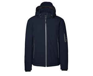 Id Mens Winter Water Resistant Regular Fitting Soft Shell Jacket (Navy) - ID372