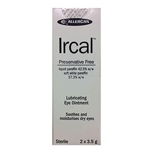 Ircal Lubricating Eye Drops 2 x 3.5G Tube