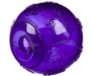 Kong Squeezz Ball Rubber Squeak Toy for Dogs - Three Sizes [Size XL] [Colour Amethyst]