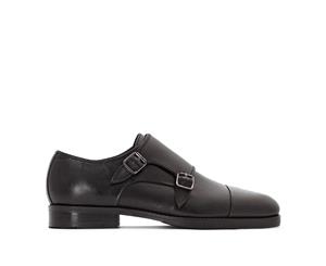 La Redoute Collections Mens Leather Brogues - Black