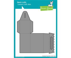 Lawn Fawn Cuts Scalloped Treat Box Die LF1232