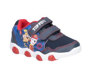 Leomil Paw Patrol Childrens Boys Chase And Marshall Touch Fastening Trainer (Navy) - FS5896