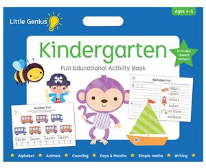 Little Genius Kindergarten Fun Education Activity Book