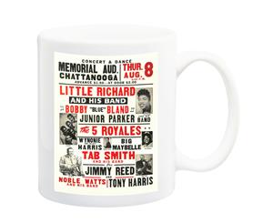 Little Richard Rock n Roll Concert Poster Mug - 11 Fluid Oz