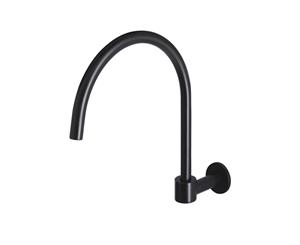 MEIR Round Matte Black High Rise Spout (MS07)