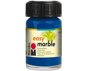 Marabu Easy Marble Paint 15ml - Dark Ultramarine