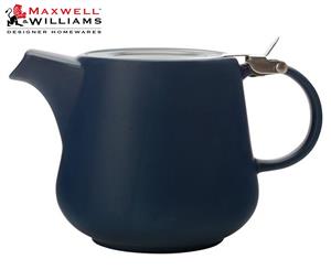 Maxwell & Williams Tint Teapot 600ml Navy