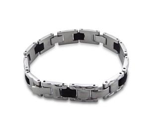 Mens Stainless Steel Bangle Bracelet 20 CM