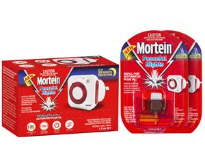 Mortein Peaceful Nights Mozzie Zapper Prime + Refills - 2.75mL