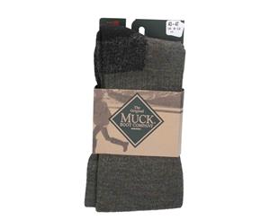 Muck Boots Mens Trek Fusion Sock (Loden) - FS5904