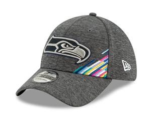 New Era 39Thirty Cap - CRUCIAL CATCH Seattle Seahawks - Charcoal