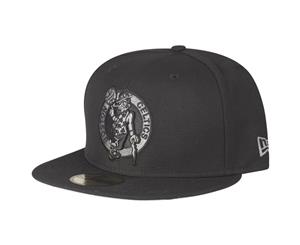 New Era 59Fifty Fitted Cap - NBA Boston Celtics black / grey - Black