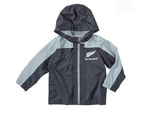 New Zealand All Blacks Infants Rain Jacket Raincoat Sizes 0-2.5 only