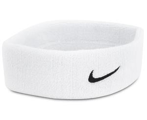 Nike Swoosh Headband - White/Black