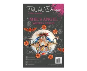 Pink Ink Designs - A5 Clear Stamp - Mel's Angel