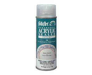 Plaid Craft - FolkArt Clearcote Acrylic Sealer Aerosol Spray 6oz