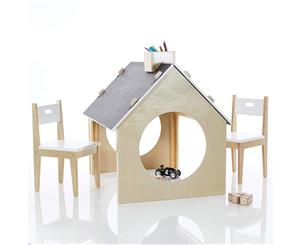 Playhouse Table & 2 Chair set