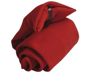 Premier Tie - Mens Plain Workwear Clip On Tie (Pack Of 2) (Red) - RW6936