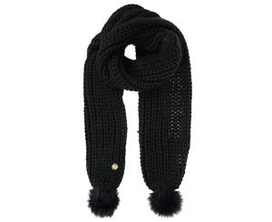 Regatta Great Outdoors Womens/Ladies Lovella Pom Pom Scarf (Black) - RG4719