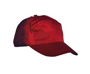 Result Unisex Plain Baseball Cap (Burgundy) - BC955