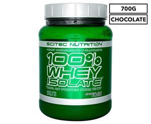 Scitec 100% Whey Protein Isolate Chocolate 700g