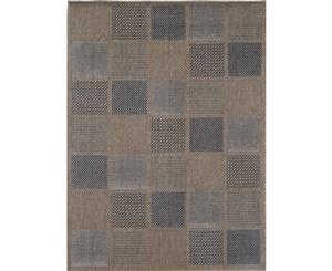 Sisalo Patchwork Brown Rug