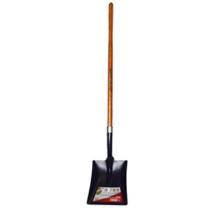 Spear & Jackson PRO Square Mouth Shovel with Oak Handle