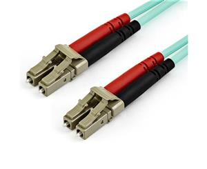 StarTech A50FBLCLC15 Cable - 15m OM3 LC/LC Fiber Optical Cord