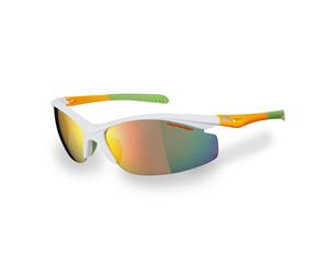 Sunwise Peak White/Orange/Green Sunglasses